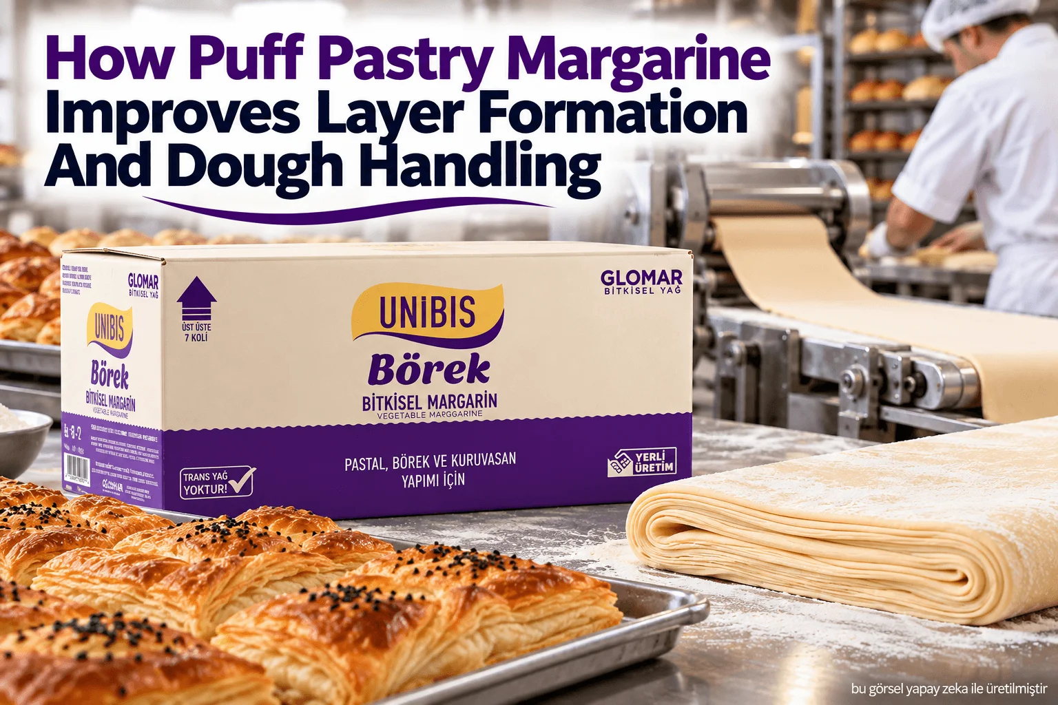 How Puff Pastry Margarine Improves Layer Formation And Dough Handling