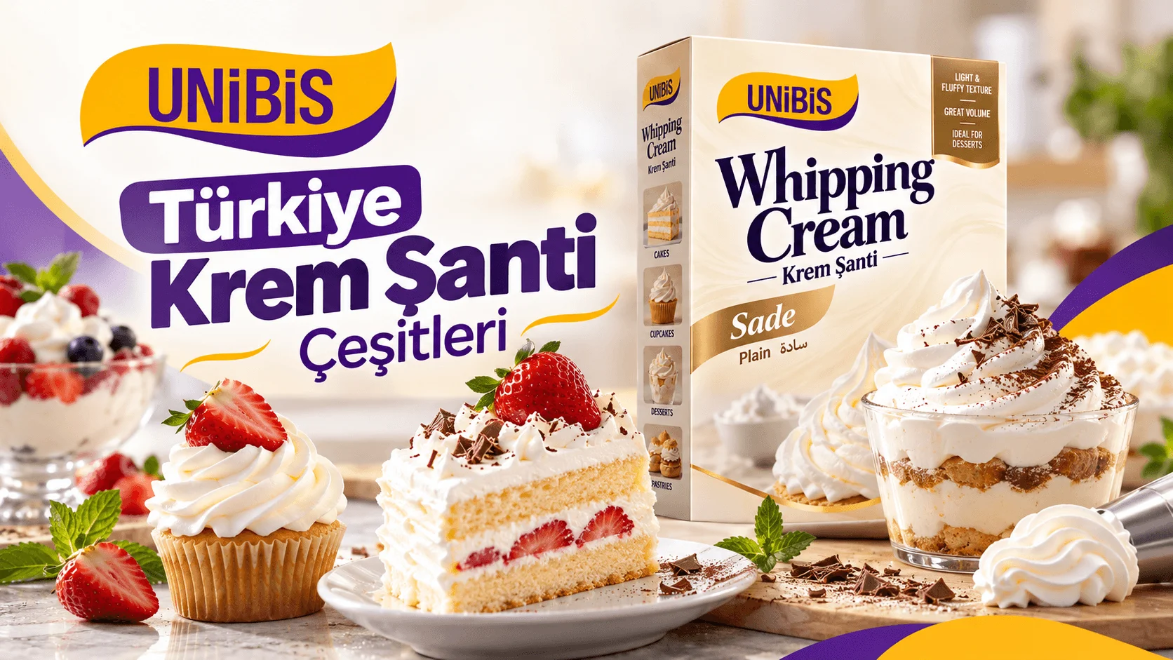 Türkiye Krem Şanti Çeşitleri