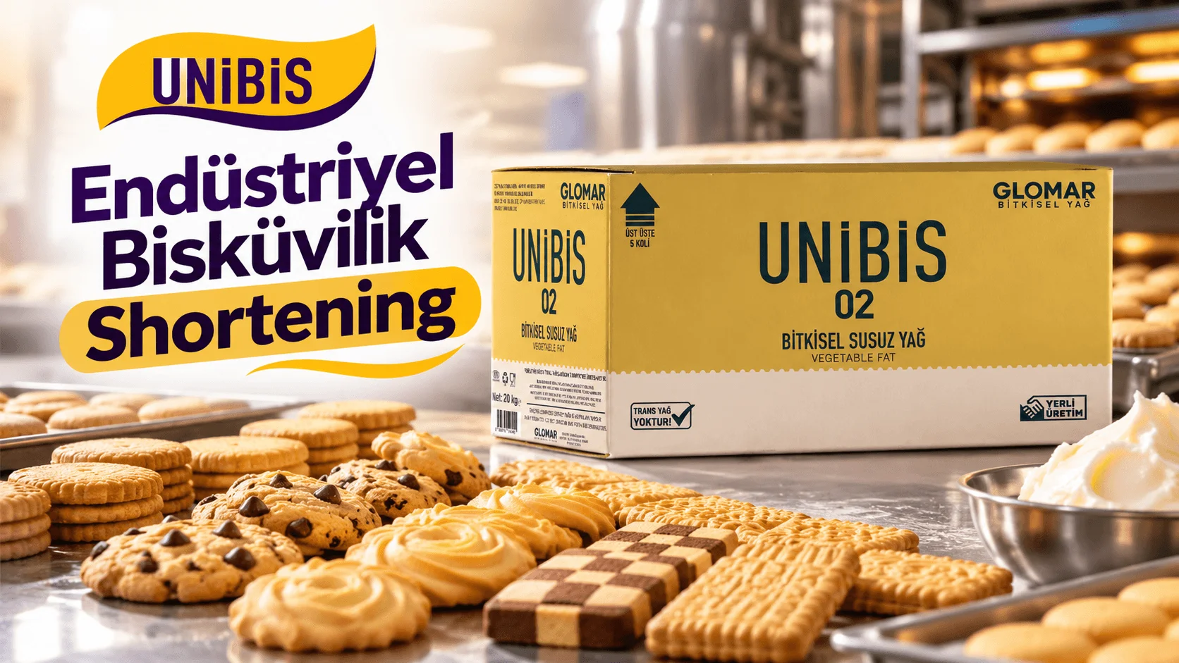Endüstriyel Bisküvilik Shortening