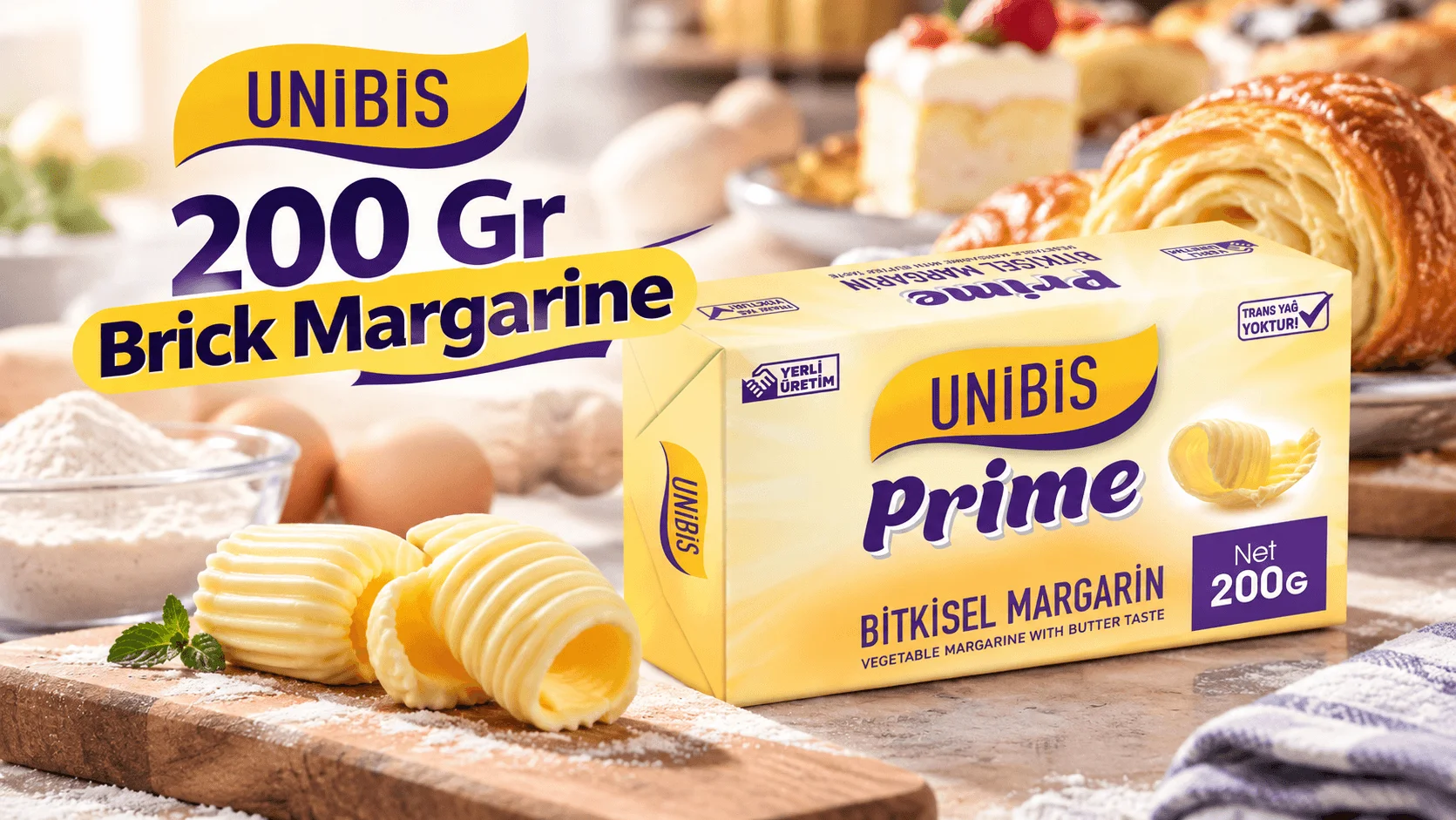 200 Gr Brick Margarine
